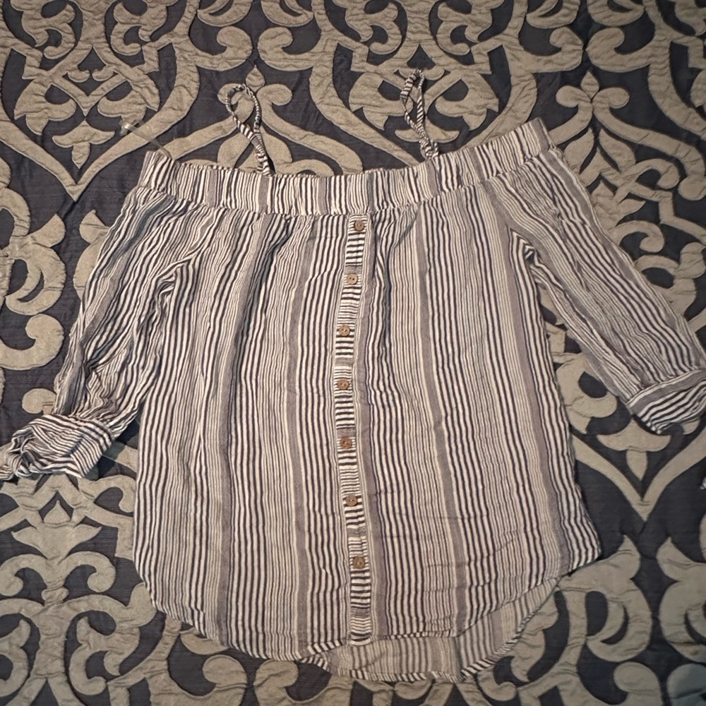 Off the shoulder blouse